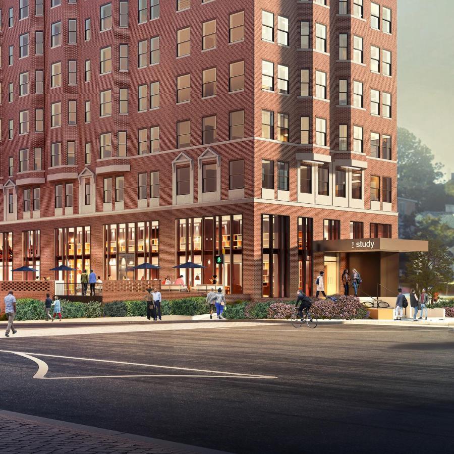 Hotel The Study At Johns Hopkins Baltimore Exterior foto